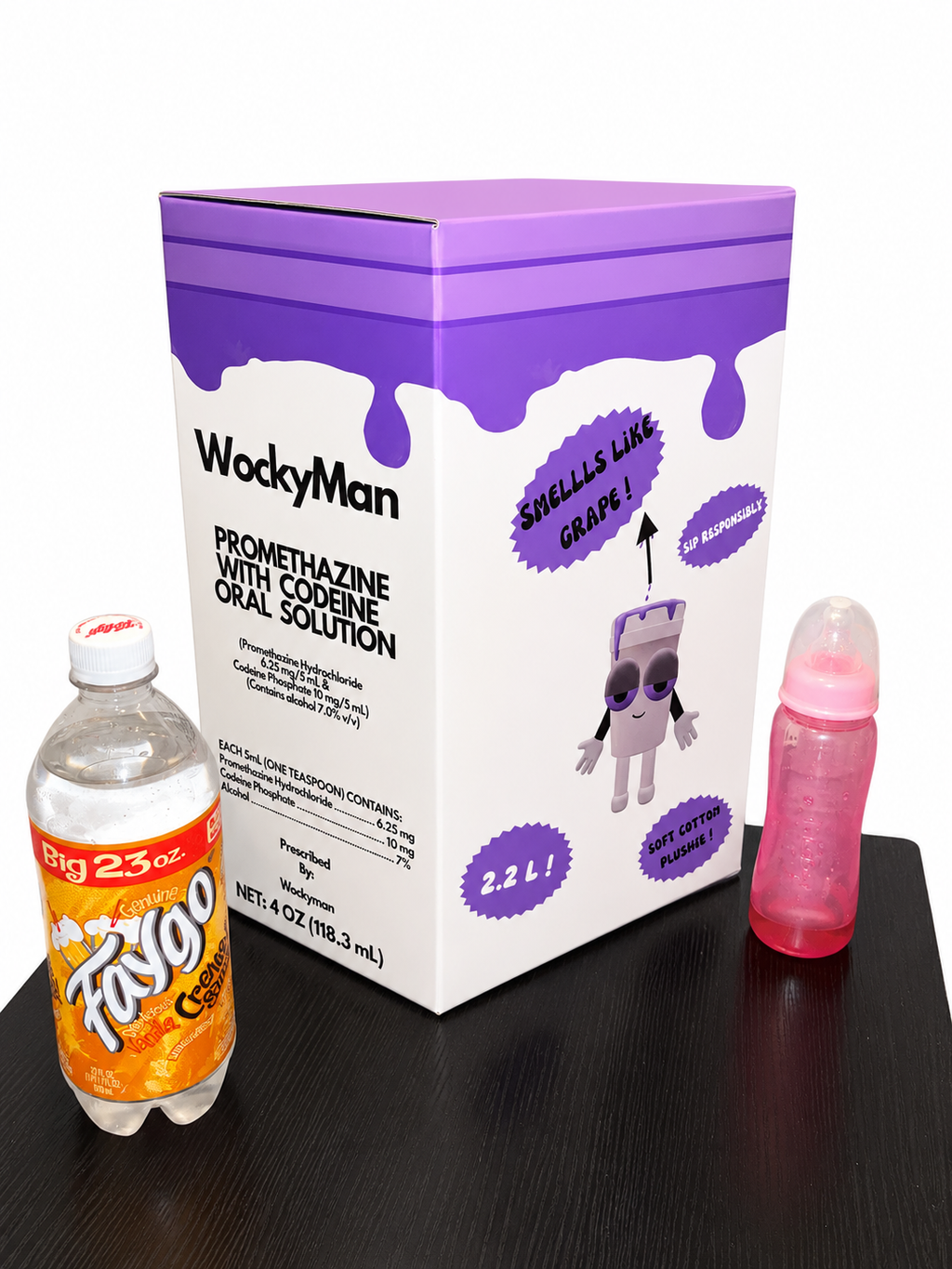 WockyMan Plushie (SCENTED)